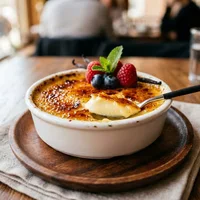 Crème brûlée classique à la vanille