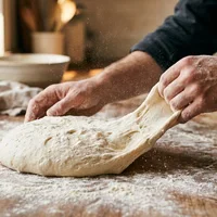 Masa de pizza sin amasar y sin complicaciones