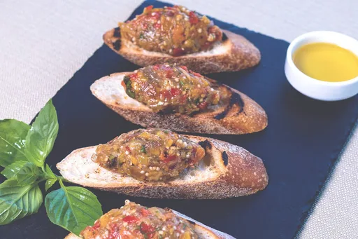 Caviale di melanzane