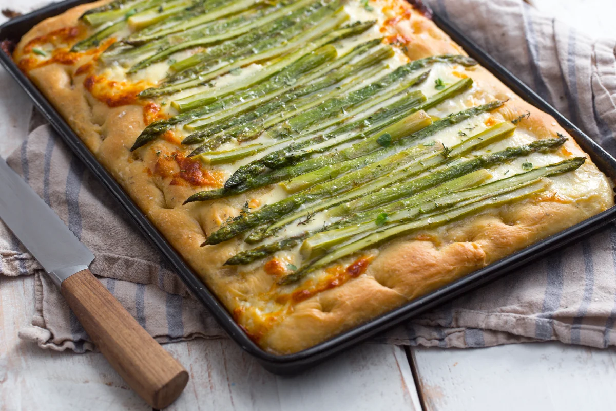 Focaccia primavera