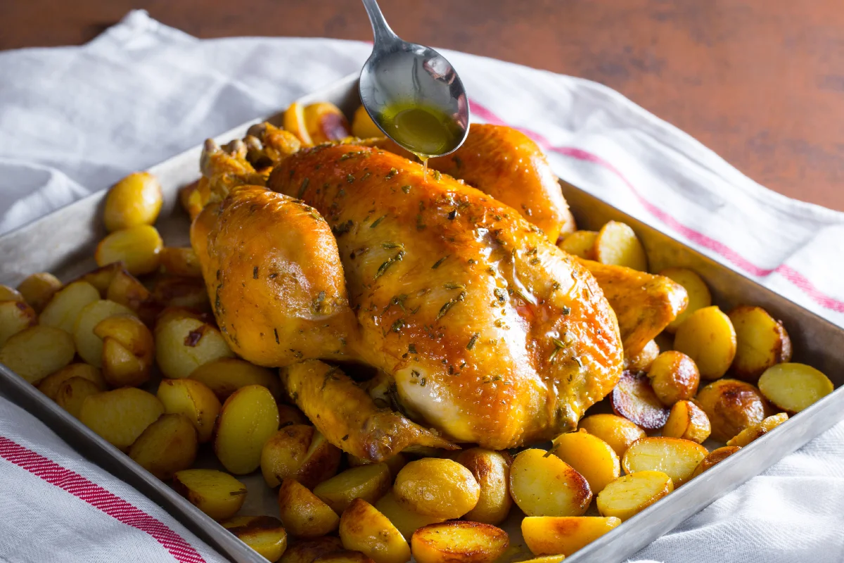Poulet rôti