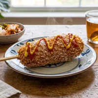 Korean hotdog (Korean Corn Dog)