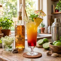 Tropical Sunrise Cocktail
