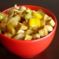 Umami Tofu and Vegetable Stir Fry