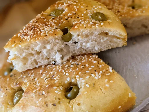 Focaccia Istantanea con Impasto Liquido