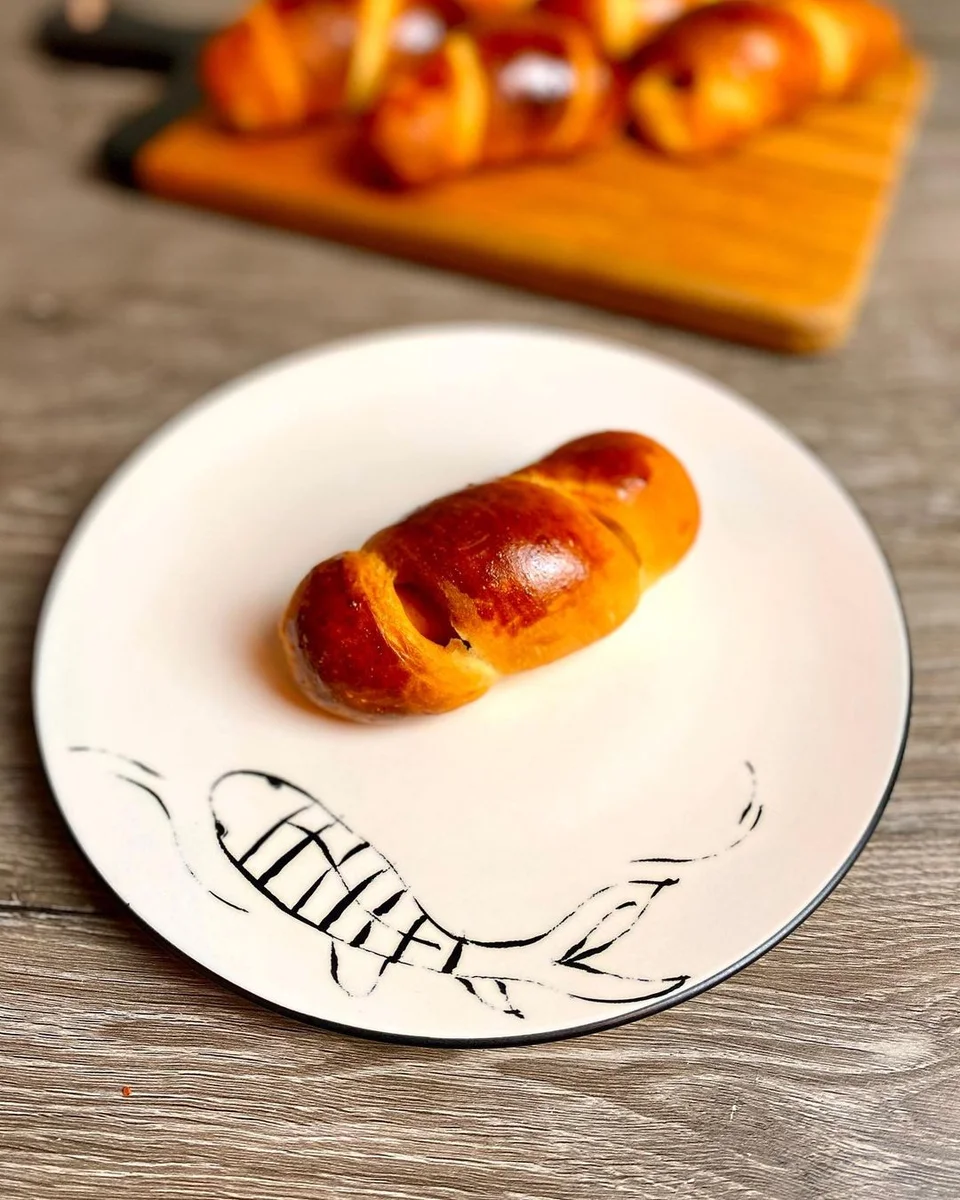 Panino con würstel (metodo tangzhong)