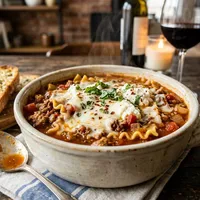 Lasagna soup