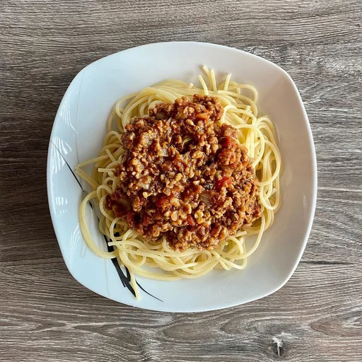 Spaghetti alla bolognese vegetariani