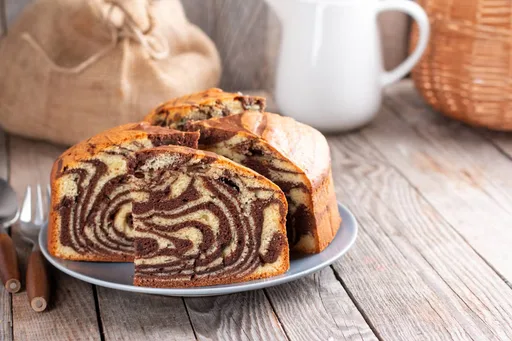 Gâteau marbré