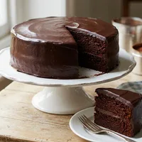 Classic Chocolate Cake with Ganache