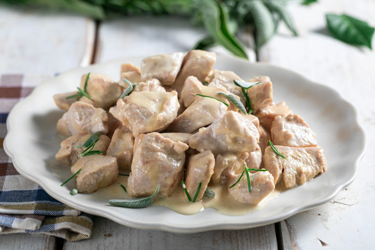 Tacchino succoso in padella