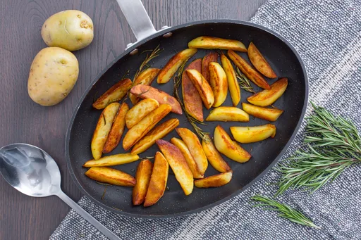 Patatas en sartén