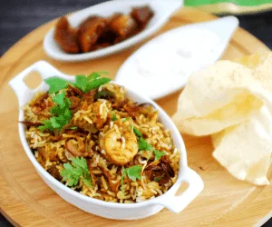 Prawns Biriyani