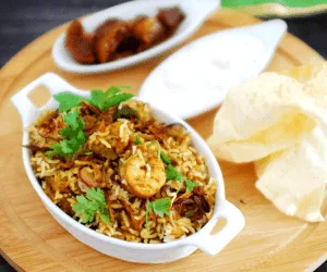 Prawns Biriyani