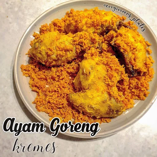 Ayam Goreng Kremes - Crispy Fried Chicken