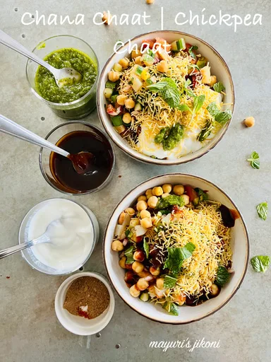 CHANA CHAAT | CHICKPEA CHAAT
