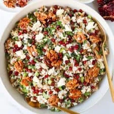 Walnut Pomegranate Salad