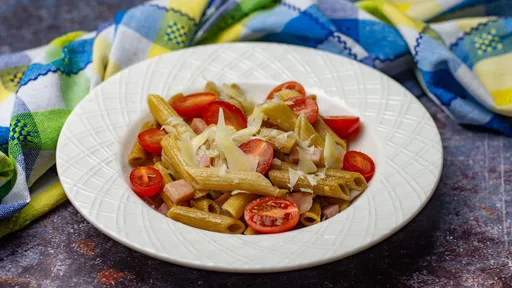 Ham & cheese pasta
