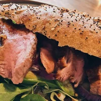 Duck breast sandwich