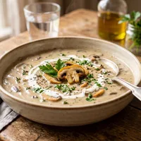 Mushroom cream soup