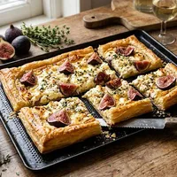 Feta-fig bake