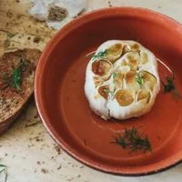 Roasted garlic