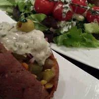 Stuffed sweet potato – superfood dish