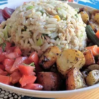 Moroccan rice salad