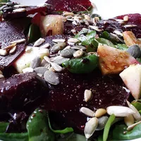Beetroot and apple salad