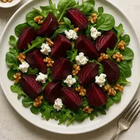 Roasted Beetroot and Goat's Cheese Salad