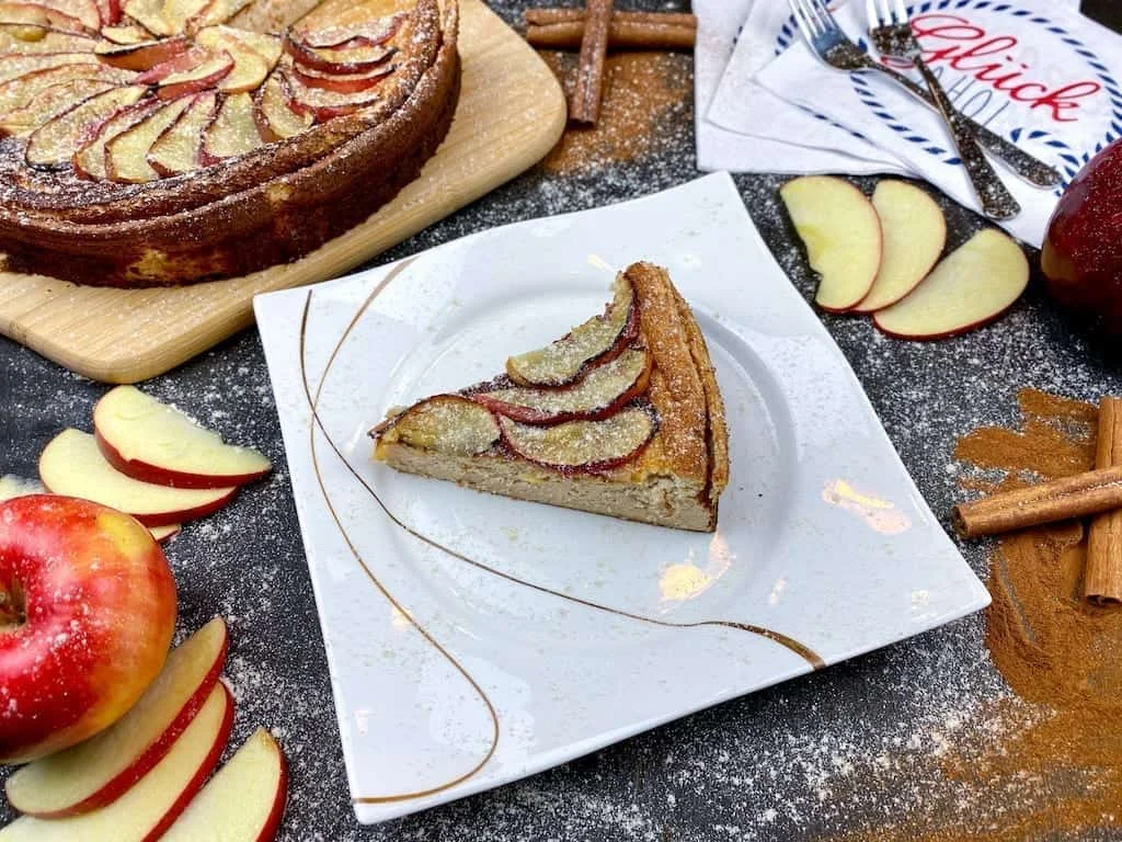 Apfel-Quark Kuchen