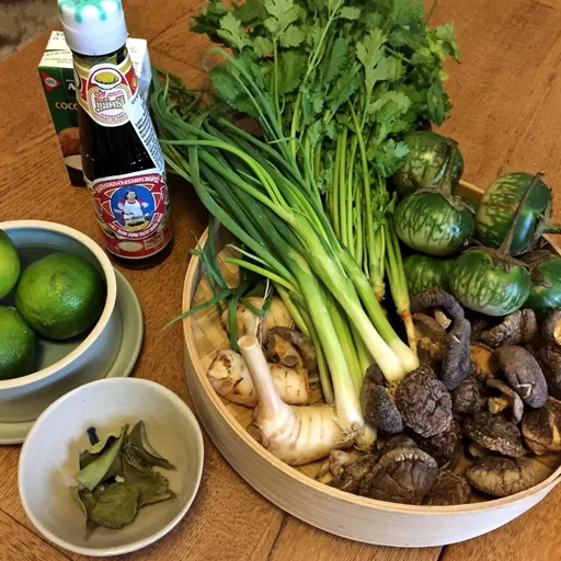 Thai-Kokossuppe (Tom Kha Gai)