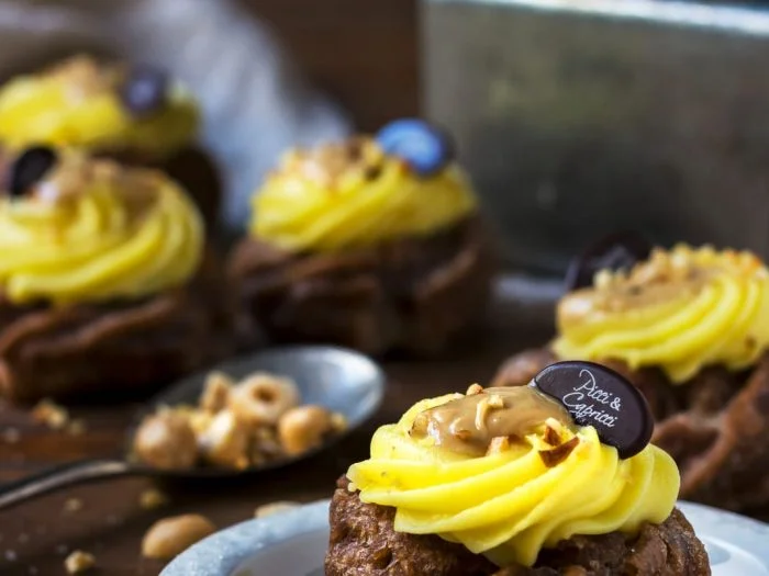 Zeppole di San Giuseppe al cacao dello Chef Marco Andronico