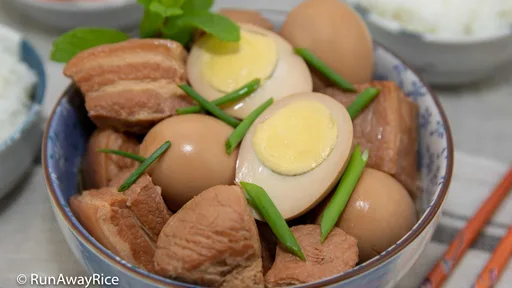 Instant Pot Caramelized Pork and Eggs / Thit Kho Trung