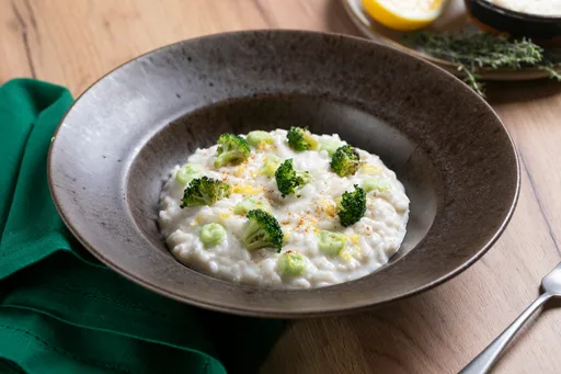 Risotto al broccolo romanesco