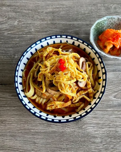 Korean Soybean Paste Noodles Soup