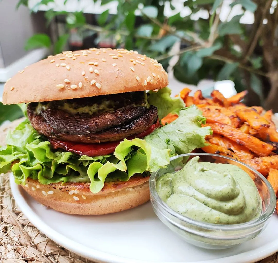 Portobello Mushroom Burgers