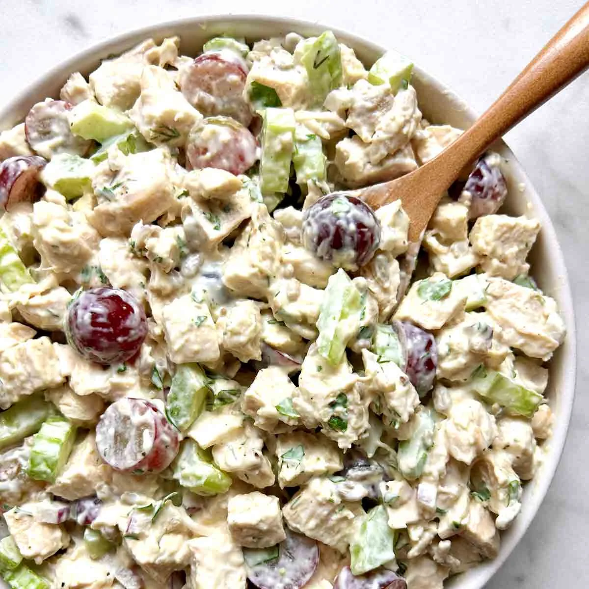 Salada de frango