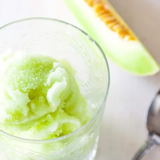Honeydew, Cucumber and Elderflower Sorbet