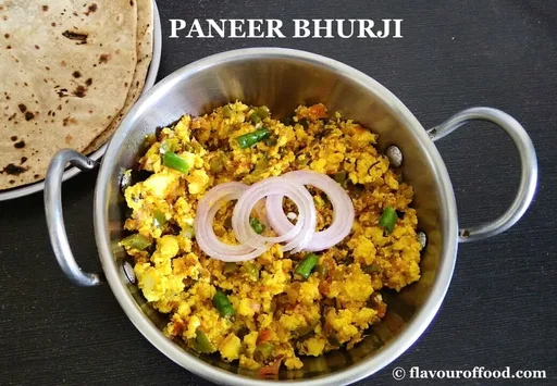 Paneer Bhurji Recipe | How to make paneer bhurji – Flavour of Food