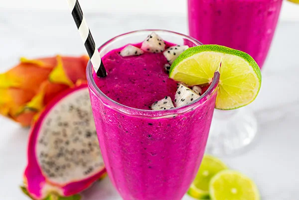 Smoothie au fruit du dragon