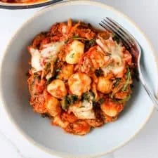 Gnocchi Bolognese Bake