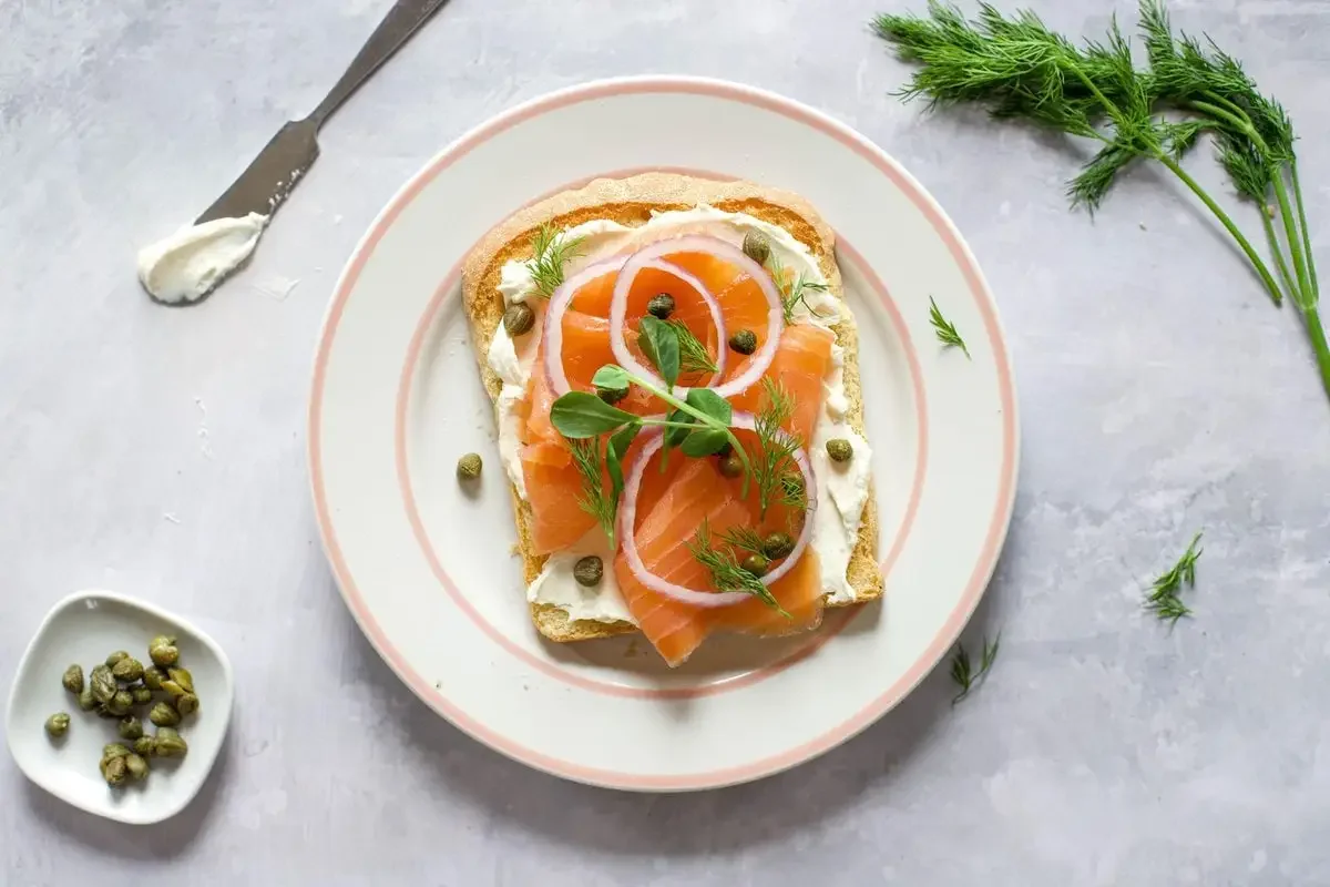 Smoked Salmon Toast