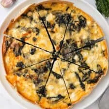 Silverbeet Tortilla Quiche