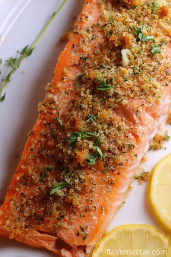Salmão com limão e ervas