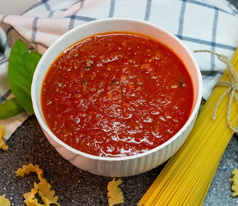 Marinara Tomato Sauce from Fresh Tomatoes