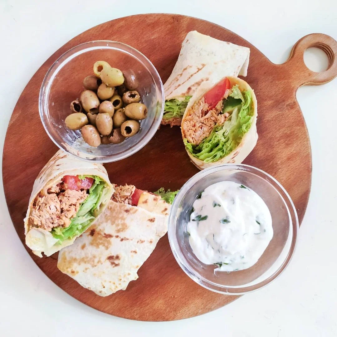 Harissa Chicken Wrap