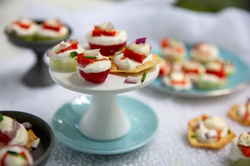 Smoked Salmon & Chive Bites