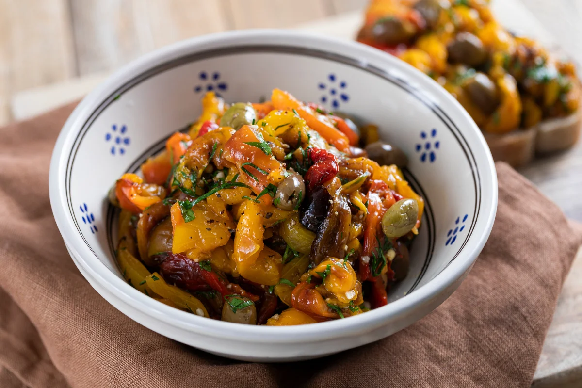 Pimientos al horno