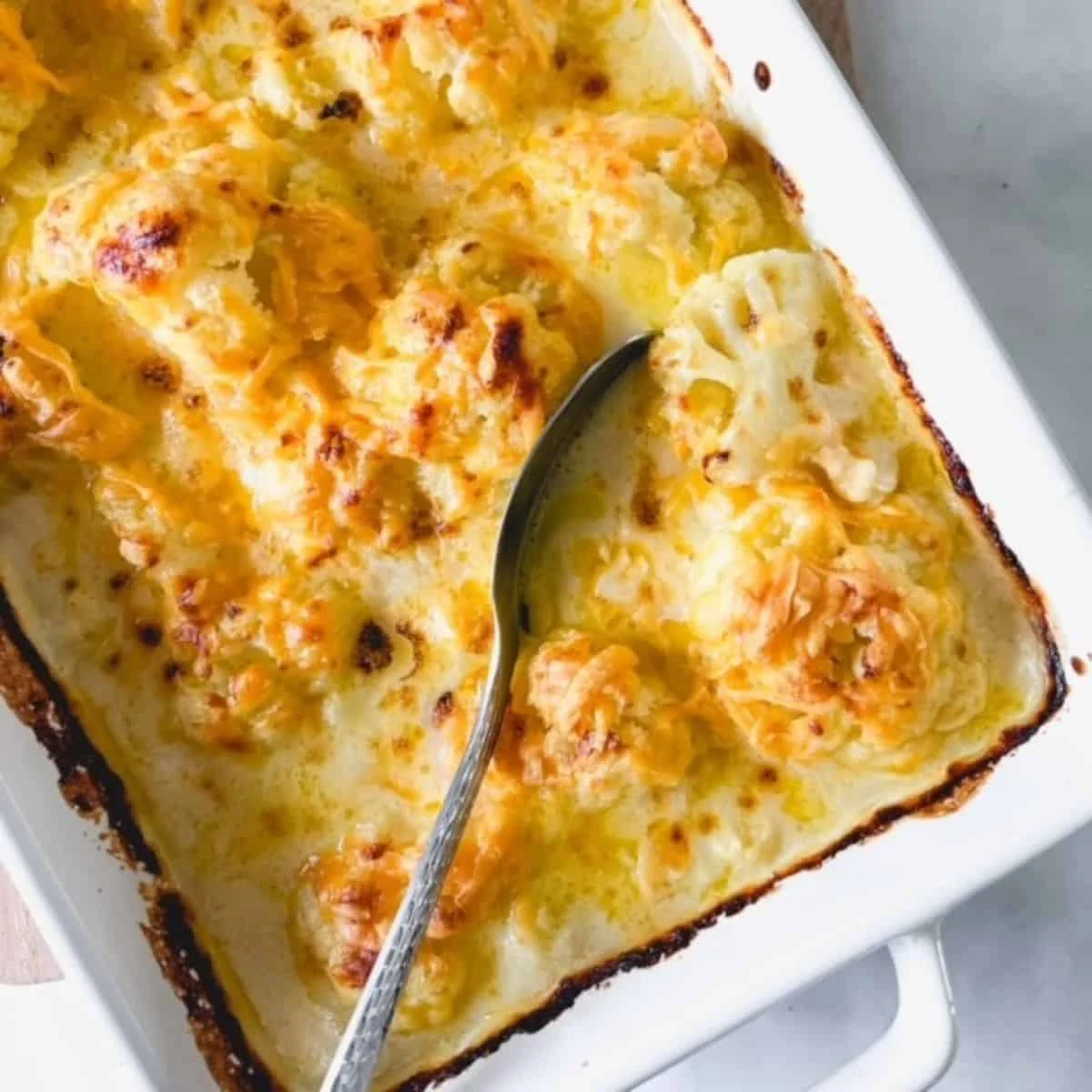 Gluten Free Cauliflower Cheese